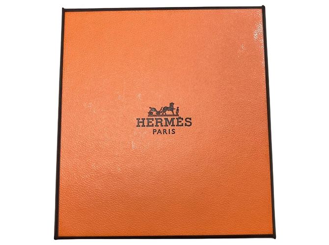 Hermès Hermes Navy Swift Leather Charm Bracelet Navy blue - view 14