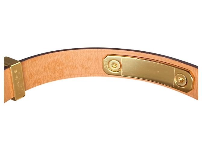 Bracciale charm con motivo a cuore As de Coeur di Hermès Marrone - vista 13