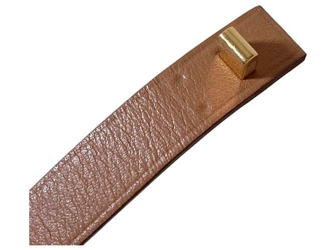 Bracciale charm con motivo a cuore As de Coeur di Hermès Marrone - vista 14