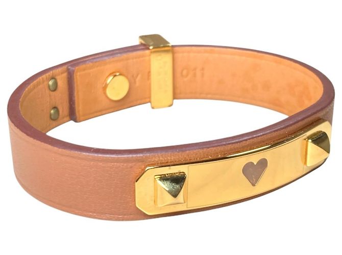Bracciale charm con motivo a cuore As de Coeur di Hermès Marrone - vista 3