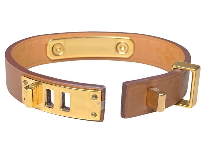 Bracciale charm con motivo a cuore As de Coeur di Hermès Marrone - vista 6