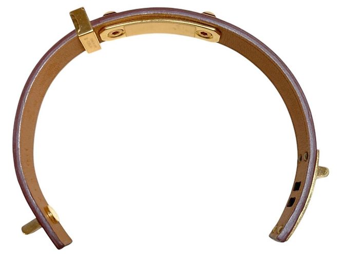 Bracciale charm con motivo a cuore As de Coeur di Hermès Marrone - vista 7