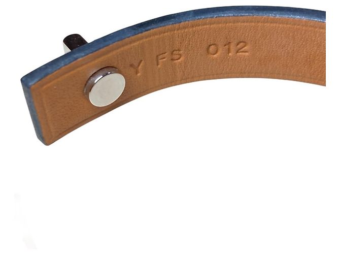 Bracciale charm As de Coeur con motivo a cuore Hermès Blu navy - vista 10