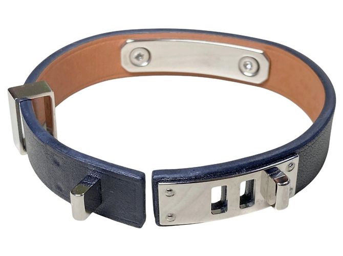 Bracciale charm As de Coeur con motivo a cuore Hermès Blu navy - vista 5