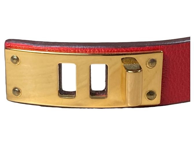 Pulsera charm con motivo de corazón As de Coeur de Hermès Roja - vista 11