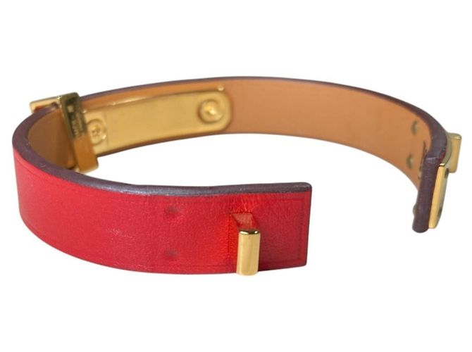 Pulsera charm con motivo de corazón As de Coeur de Hermès Roja - vista 5