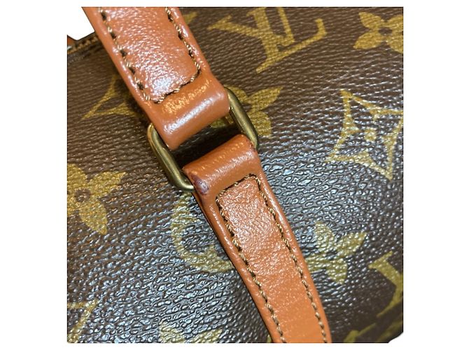 Borsa a mano Boston Roll Monogram Papillon 30 GM Louis Vuitton Marrone Monogramma - vista 11