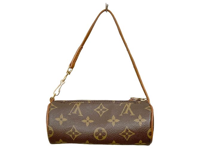Borsa a mano Boston Roll Monogram Papillon 30 GM Louis Vuitton Marrone Monogramma - vista 15