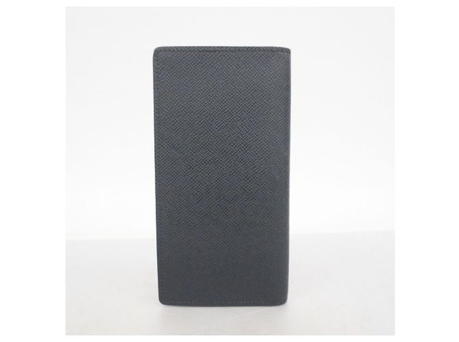 Portafoglio Lungo Brazza in Taiga Louis Vuitton Blu navy - vista 9