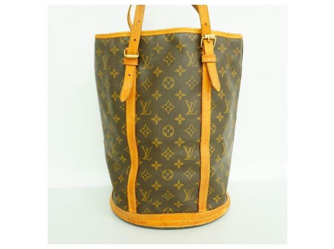Borsa Tote Bucket GM Monogram Louis Vuitton Marrone - vista 13