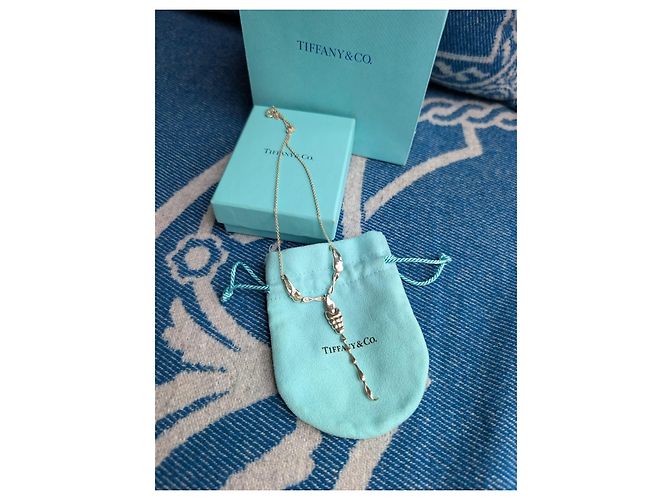 Tiffany & Co Collana in Argento Sterling Scorpione Elsa Peretti Silver hardware - vista 2