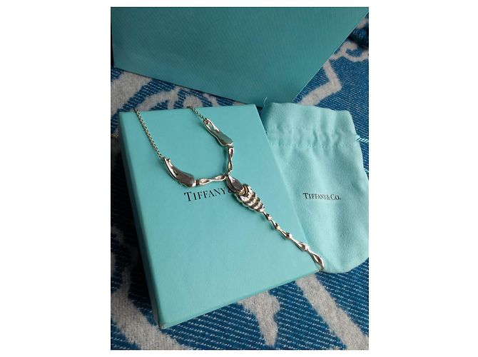 Tiffany & Co Collana in Argento Sterling Scorpione Elsa Peretti Silver hardware - vista 5
