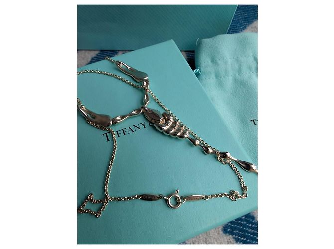 Tiffany & Co Collana in Argento Sterling Scorpione Elsa Peretti Silver hardware - vista 8