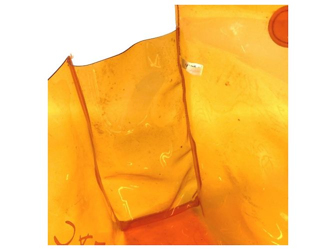 Hermès HERMES Vinyl Kelly Tote Handtasche Orange - Ansicht 9