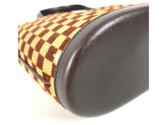 Borsa Tote Louis Vuitton Damier Sauvage Impala Marrone Beige - vista 7