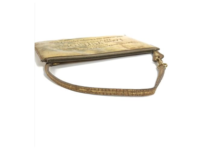 Borsa a mano Pochette Plat Miroir Monogram Louis Vuitton D'oro - vista 6