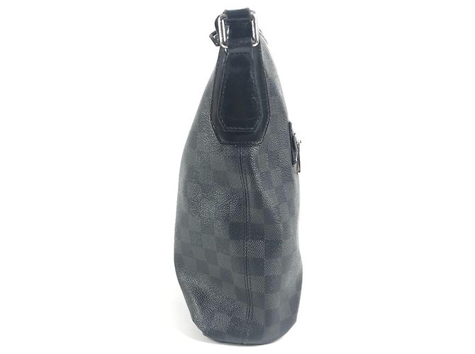 Borsa a Spalla Mick MM Damier Graphite Louis Vuitton Nero - vista 3