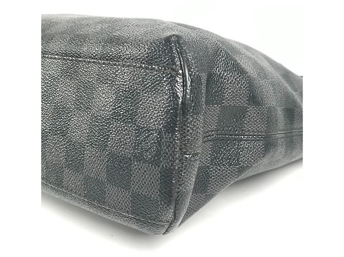 Borsa a Spalla Mick MM Damier Graphite Louis Vuitton Nero - vista 6