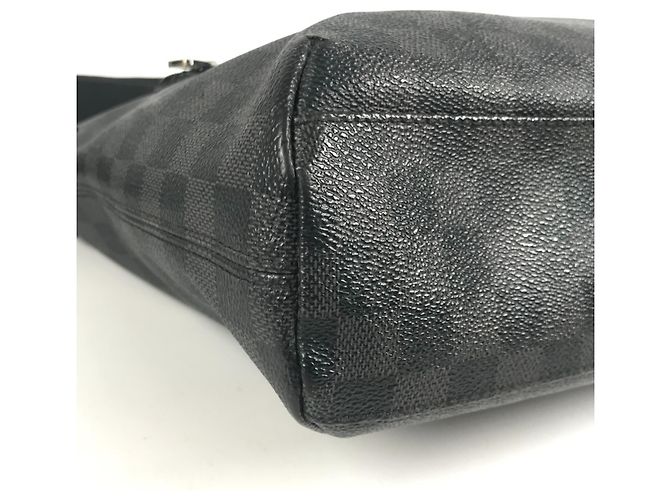 Borsa a Spalla Mick MM Damier Graphite Louis Vuitton Nero - vista 7