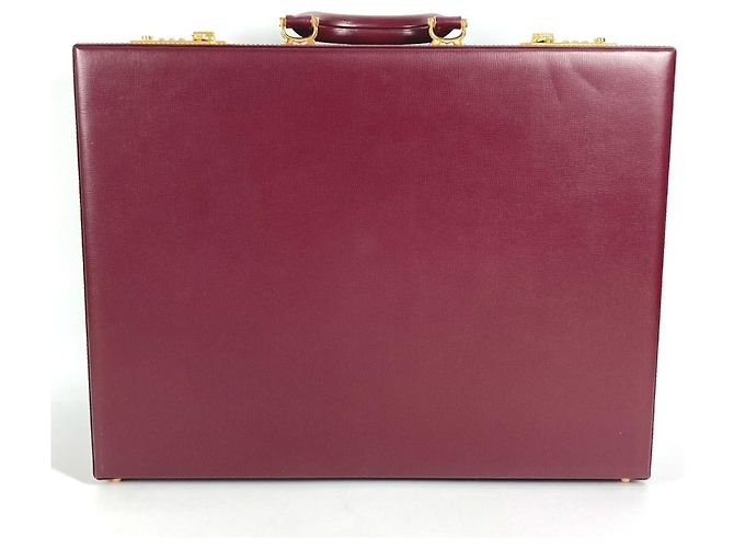 Borsa da lavoro in pelle con logo Must Line di Cartier - vista 2