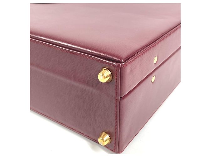 Borsa da lavoro in pelle con logo Must Line di Cartier - vista 7