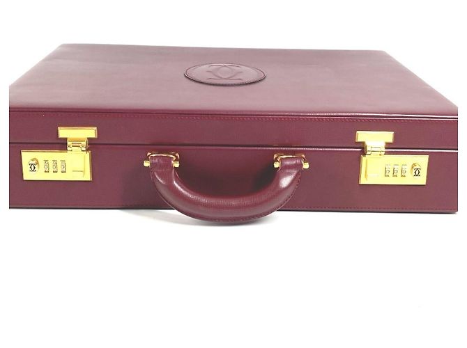 Borsa da lavoro in pelle con logo Must Line di Cartier - vista 9
