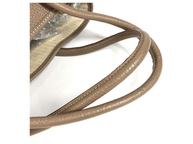Bolsa Hermès Garden Party 36 PM Bege Taupe - vista 17