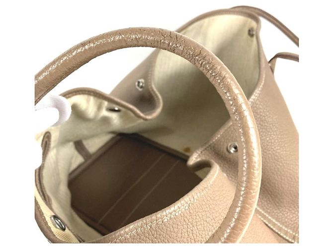 Bolsa Hermès Garden Party 36 PM Bege Taupe - vista 6
