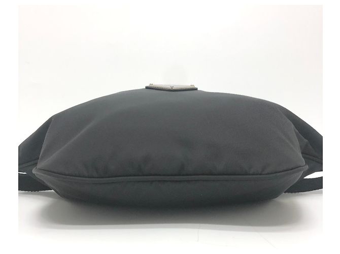 Borsa a vita Triangle Plate VL033 di Prada Nero - vista 4