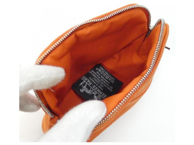 Bolso Mini Bolide Hermès Naranja - vista 10