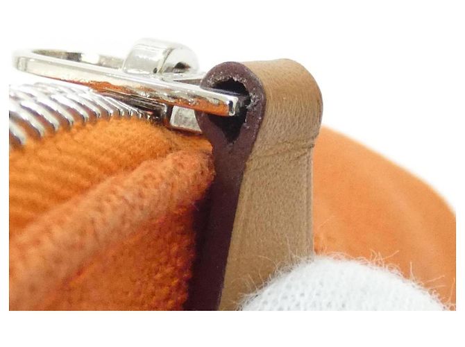 Bolso Mini Bolide Hermès Naranja - vista 7