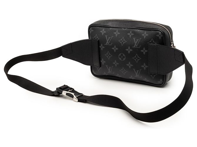 Bumbag exterior Monogram Eclipse negro Louis Vuitton - vista 2