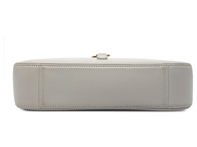 Saint Laurent Borsa Le 5 a 7 in pelle di vitello liscia grigia Marrone Grigio - vista 3