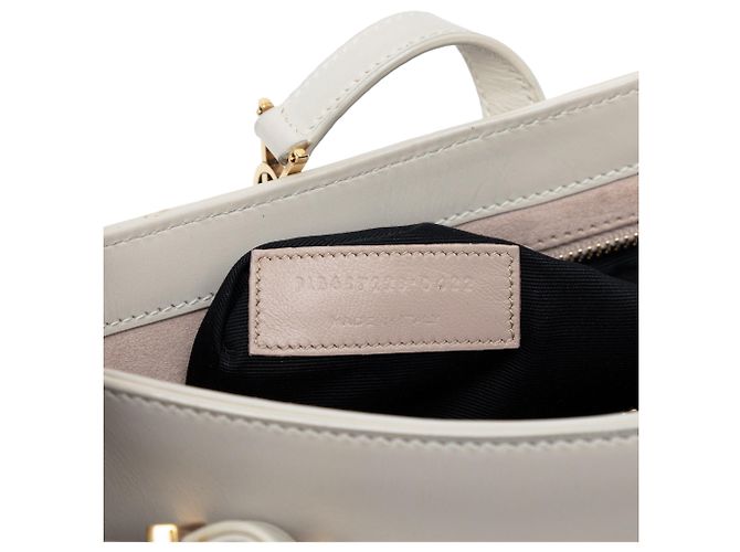 Saint Laurent Borsa Le 5 a 7 in pelle di vitello liscia grigia Marrone Grigio - vista 6