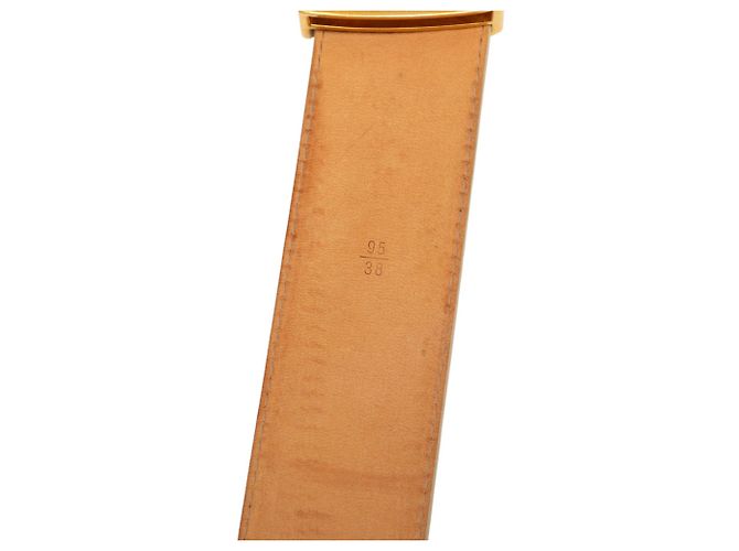 Cintura Initiales Damier Azur Beige Louis Vuitton - vista 5
