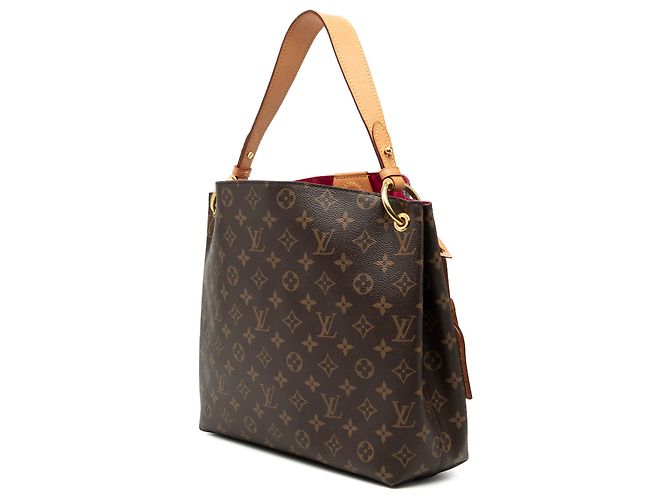 Louis Vuitton Graceful PM Monogram Marrone - vista 2