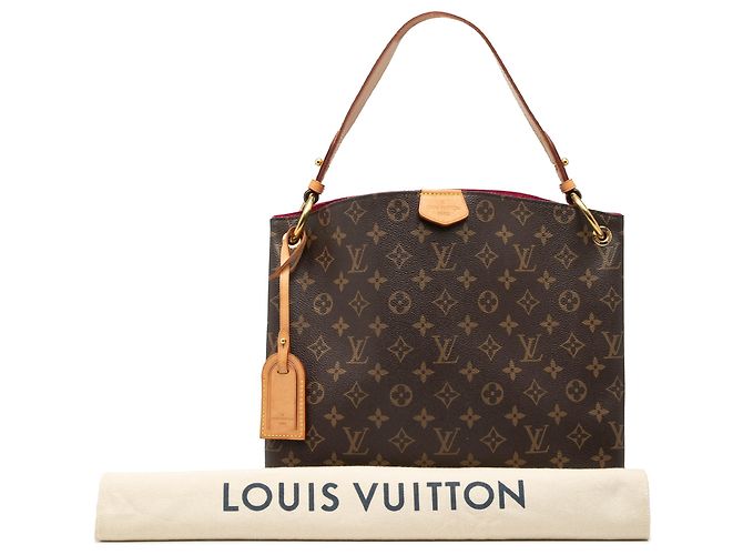 Louis Vuitton Graceful PM Monogram Marrone - vista 7