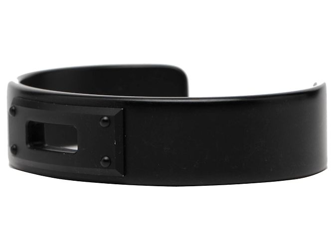 Bracciale Kelly So Black in alluminio nero Hermès T5 - vista 2