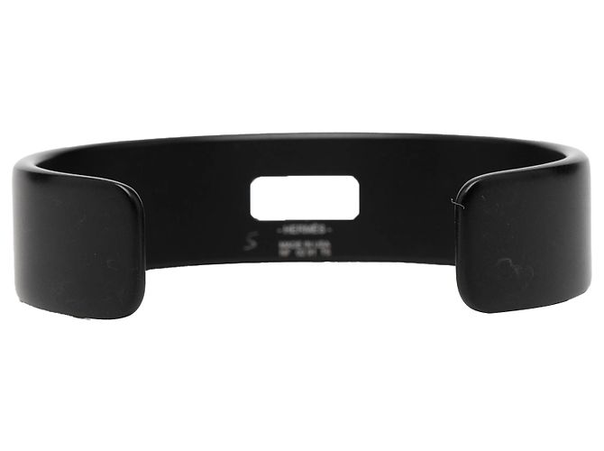 Bracciale Kelly So Black in alluminio nero Hermès T5 - vista 3