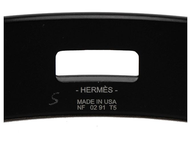 Bracciale Kelly So Black in alluminio nero Hermès T5 - vista 4