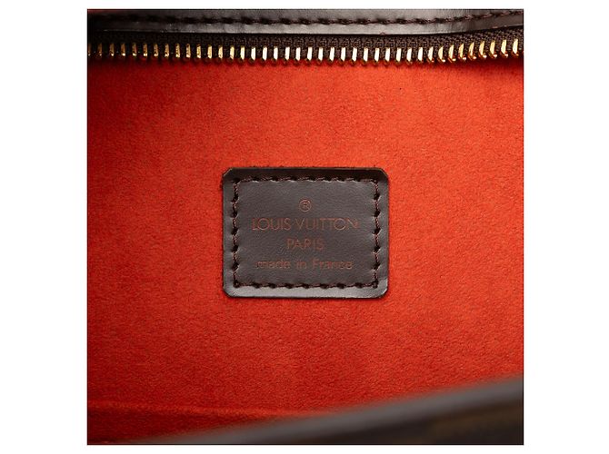Bolso Plat GM Venice Damier Ebene Marrón Louis Vuitton Castaño - vista 5