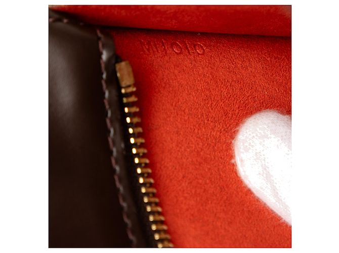 Bolso Plat GM Venice Damier Ebene Marrón Louis Vuitton Castaño - vista 6