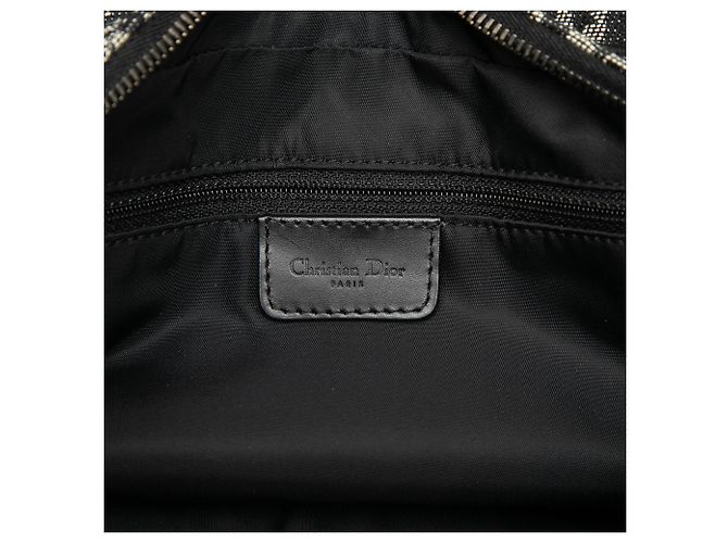 Schultertasche Diorissimo Trotter aus schwarzem Canvas von Dior - Ansicht 5