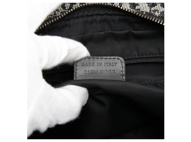 Schultertasche Diorissimo Trotter aus schwarzem Canvas von Dior - Ansicht 6
