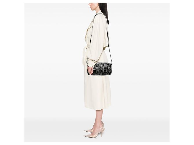 Schultertasche Diorissimo Trotter aus schwarzem Canvas von Dior - Ansicht 7