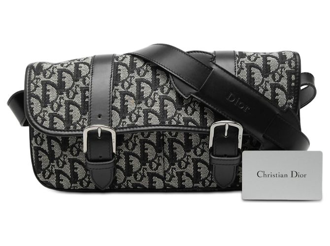 Schultertasche Diorissimo Trotter aus schwarzem Canvas von Dior - Ansicht 8