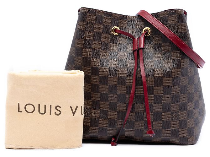 Néonoé Louis Vuitton Marrone Damier Ébène Neonoe MM - vista 8