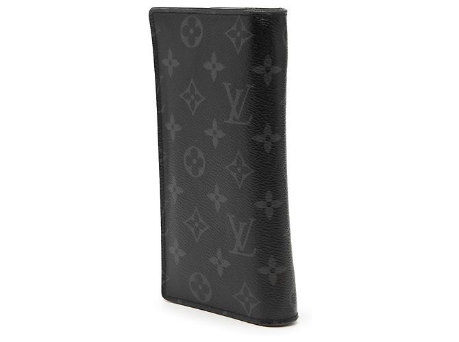 Cartera Brazza Monogram Eclipse Negra Louis Vuitton Negro - vista 2