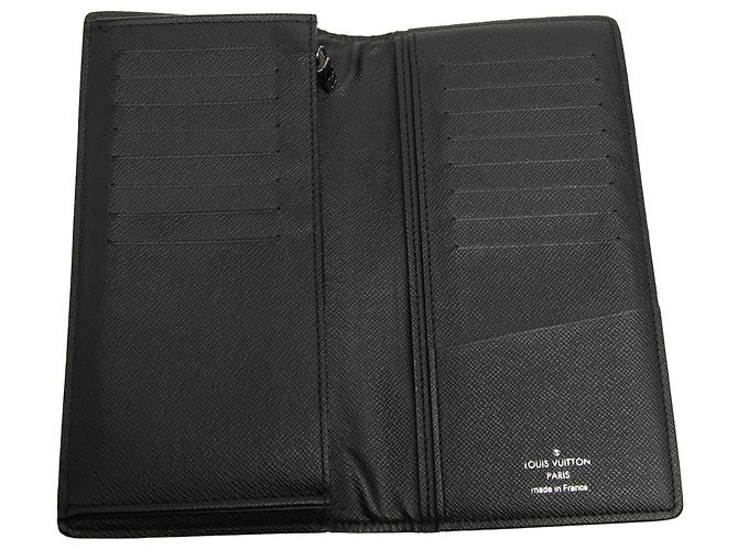 Cartera Brazza Monogram Eclipse Negra Louis Vuitton Negro - vista 4