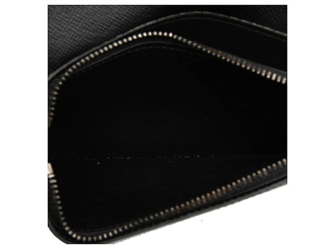 Cartera Brazza Monogram Eclipse Negra Louis Vuitton Negro - vista 5